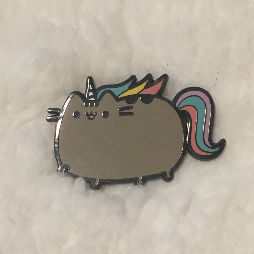 Pusheen Unicorn Pin